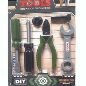 6Pcs Repair Play Kit Kids Pretend Tool Set Tools Toy Work Children Construction