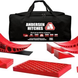 ANDERSEN HITCHES | RV and Trailer Accessories | Ultimate Trailer Gear Set | 13-Piece Convenient Travel Trailer Kit | Trailer Jack Block Bag | 3600