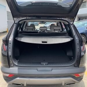 Cargo Cover for 2022 2023 2024 Hyundai Tucson Accessories, Leather Rear Trunk Cover for Hyundai Tucson 2022-2024 Accessories Privacy Screen Retractable Luggage Security Shield Shade