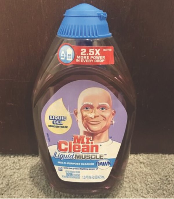 Mr. Clean Liquid Muscle Multi Purpose Cleaner w/ Dawn, 16oz, Liquid Gel – RARE
