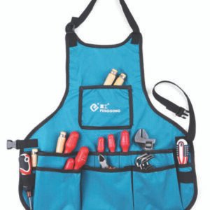 PENGGONG Waterproof Canvas Gardening Tool Apron Tools Bag with Pockets Q3R7
