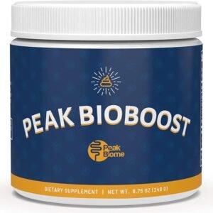 Peak BioBoost – Prebiotic Fiber Supplement – Flavorless Digestive Nutritional Supplements – Easy to Dissolve Prebiotic Powder – No Gluten, Soy or Dairy – 1 Month Supply – 30 Servings