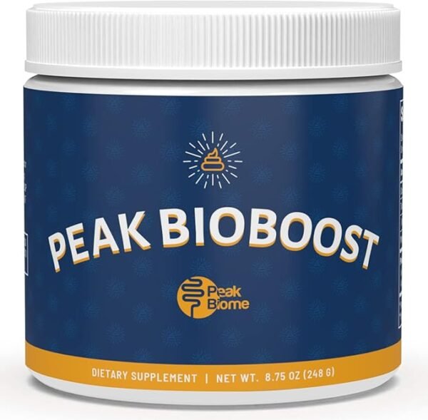 Peak BioBoost – Prebiotic Fiber Supplement – Flavorless Digestive Nutritional Supplements – Easy to Dissolve Prebiotic Powder – No Gluten, Soy or Dairy – 1 Month Supply – 30 Servings