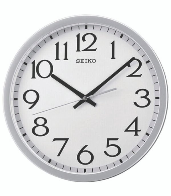 Seiko 12″ Easy Read Quiet Sweep Wall Clock QXA711SLH