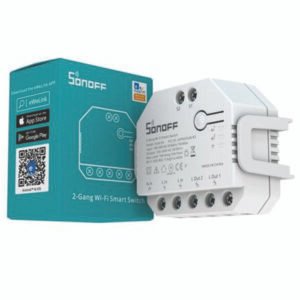 Sonoff Dual r3 Home Automation 2 Channels shutters control consumption WiFi Alexa Google