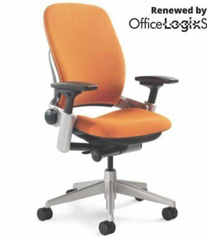 Steelcase Leap V2 in Titanium Color Frame